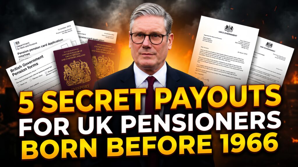 UK Pensioners Hidden Government Payouts